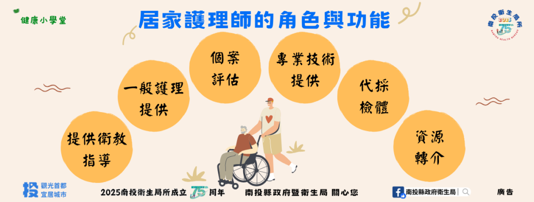 居家護理師的角色與功能